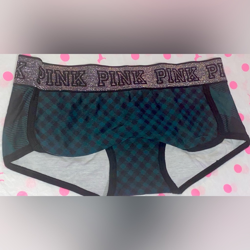 Pink Victoria’s Secret cotton boyshort panties pink bling panties pink sparkle
